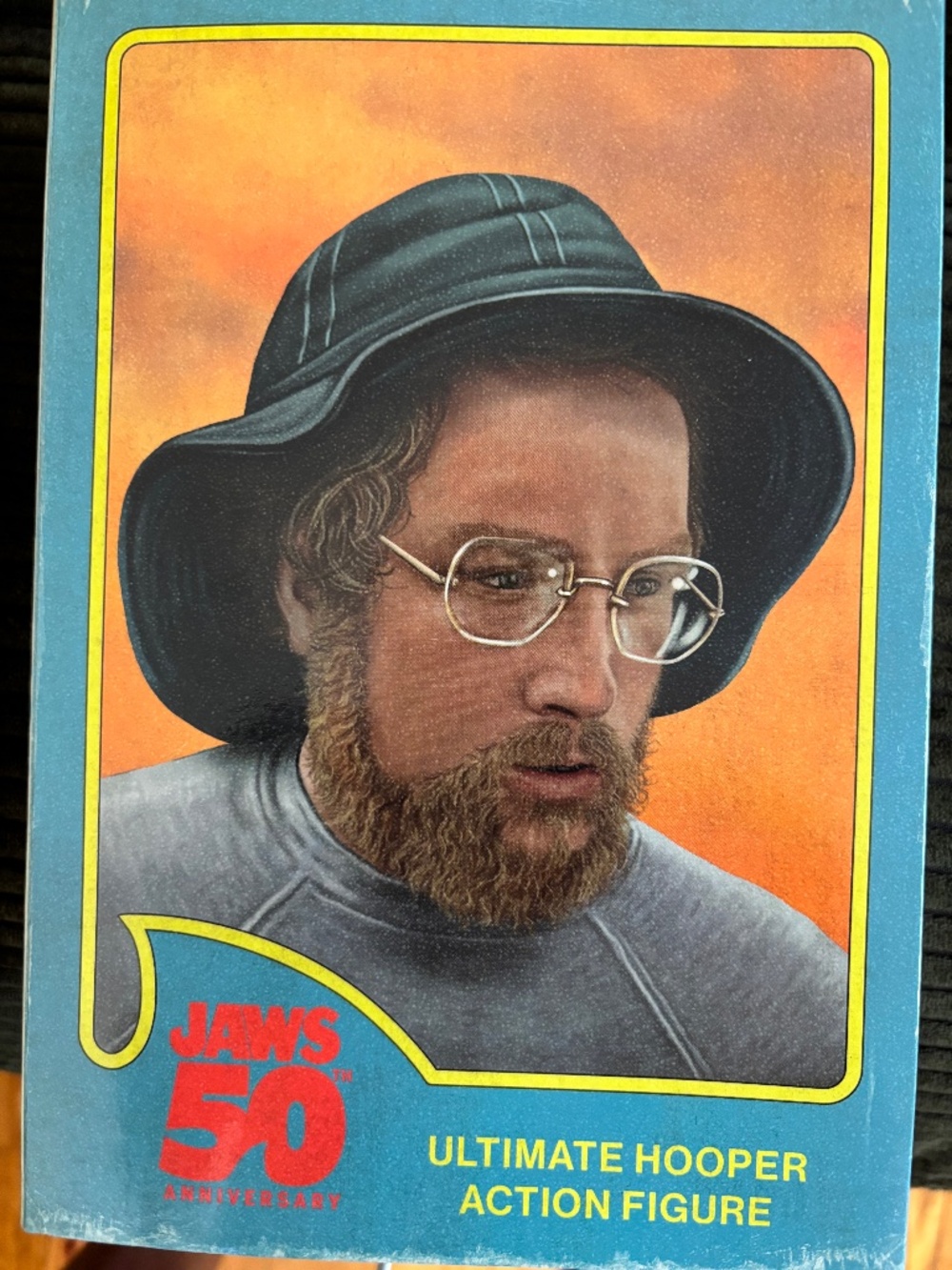 JAWS character Hooper colletavle action figure”This was no baotimg acident”